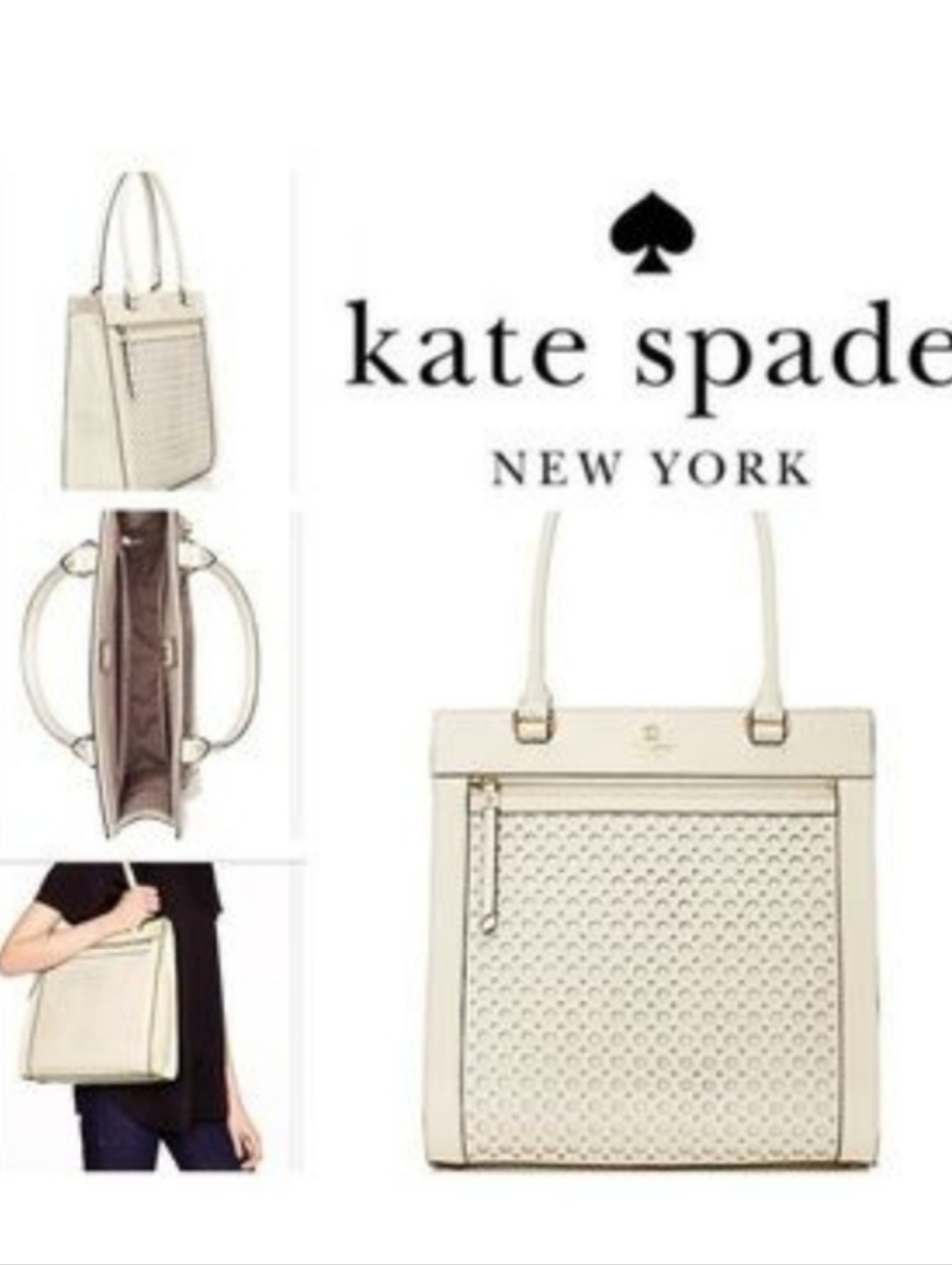 ♠Kate Spade Perri Lane Shoulder Bag - Mousse Frost